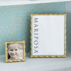 Mariposa Wavy Gold 8x10 Frame
