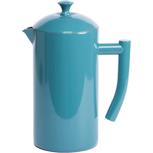 Frieling Double-Walled Stainless Steel French Press Coffee Maker, Lagoon Blue, 34 fl. oz.