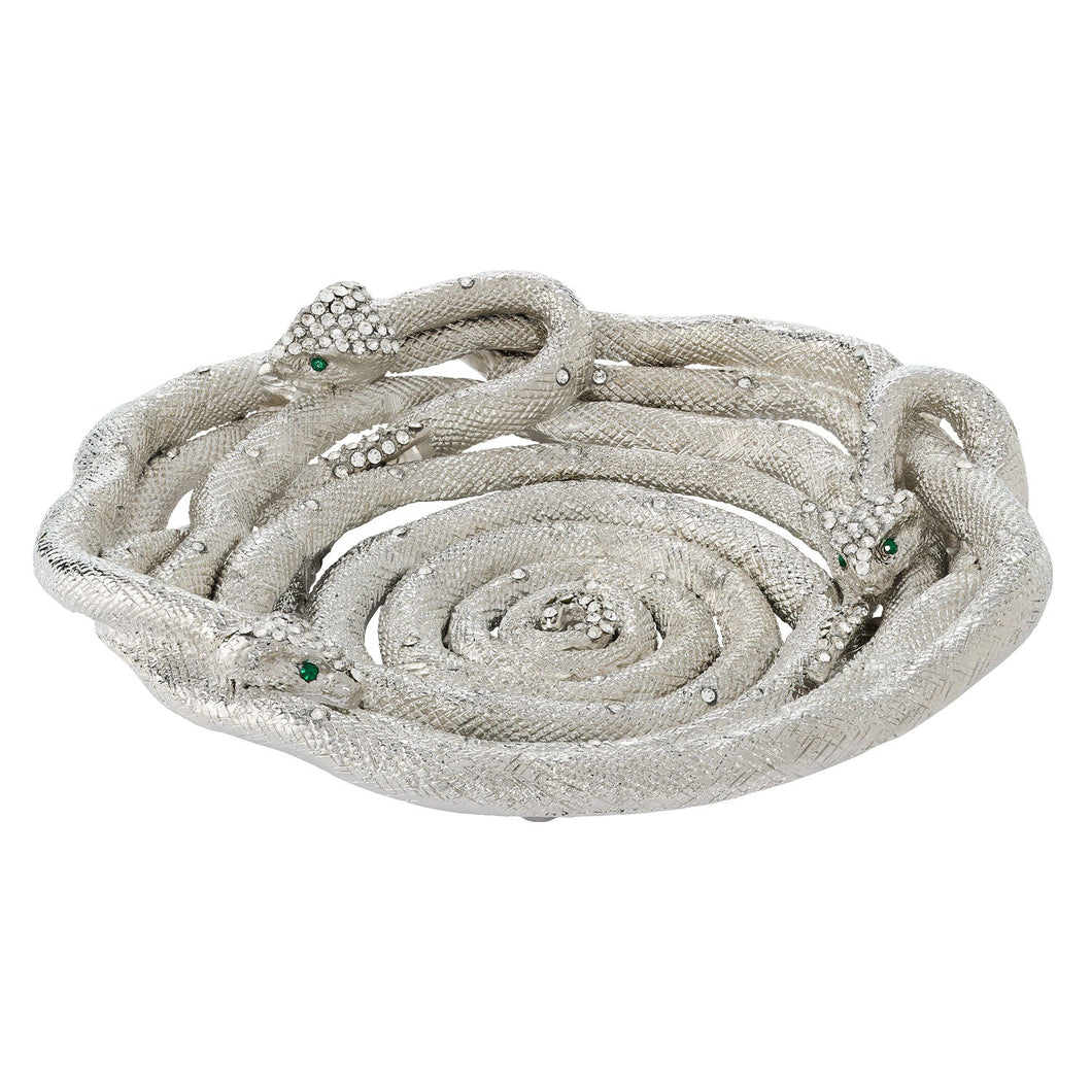 Olivia Riegel Silver Serpentina Catchall Bowl