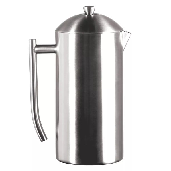 Load image into Gallery viewer, Frieling Double-Walled Stainless-Steel French Press Coffee Maker, Brushed Finish
