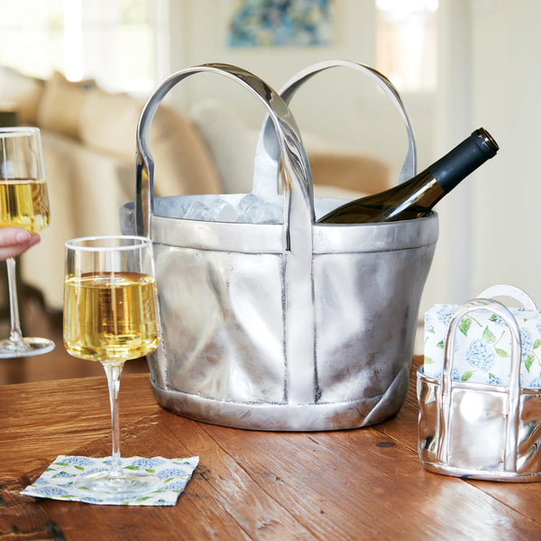 Load image into Gallery viewer, Mariposa Tote Bag Wine Bucket
