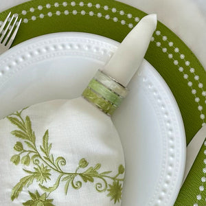 Bodrum Linens Gradient Loop - Napkin Rings - Set of 4