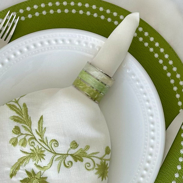 Load image into Gallery viewer, Bodrum Linens Gradient Loop - Napkin Rings - Set of 4
