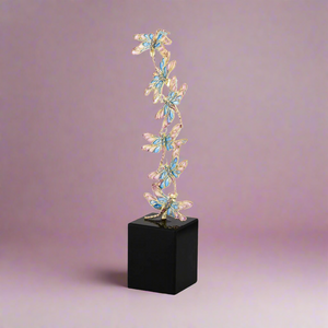 Olivia Riegel Enamel Dragonfly Sculpture