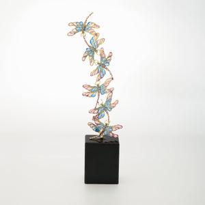 Olivia Riegel Enamel Dragonfly Sculpture