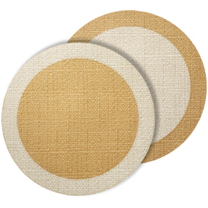 Bodrum Linens Halo - Easy Care Placemats - Set of 4