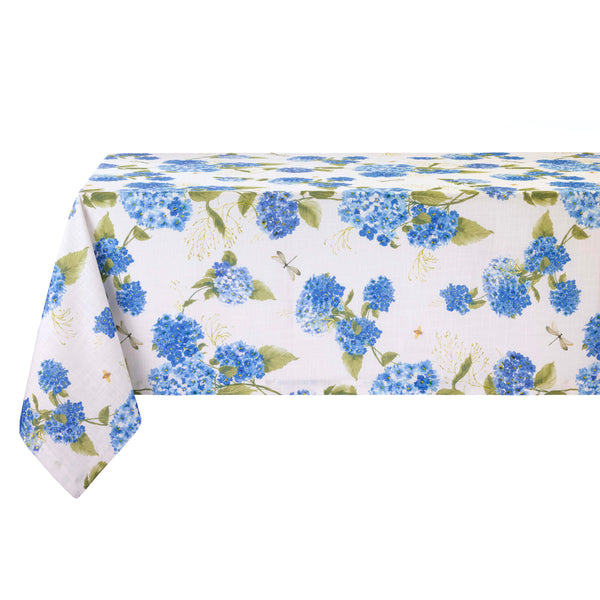 Load image into Gallery viewer, Bodrum Linens Hydrangea Blue Napkin - Linen Napkins - Set of 4
