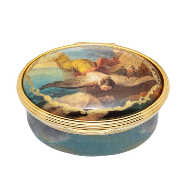 Load image into Gallery viewer, Halcyon Days &quot;2025 Annual - A Year to Remember&quot; Enamel Box
