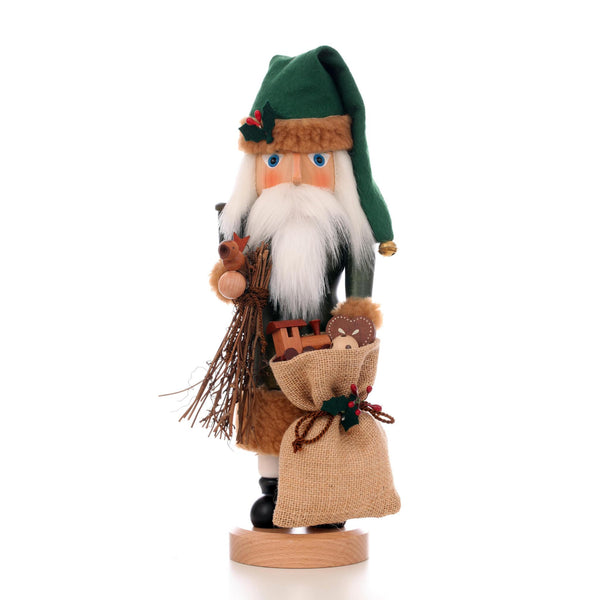 Load image into Gallery viewer, Christian Ulbricht Nutcracker - Santa Claus in Green - 15.7"H
