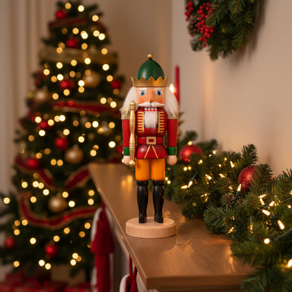 Load image into Gallery viewer, Christian Ulbricht Nutcracker - King - 15.9&quot;H
