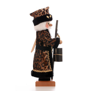 Christian Ulbricht Premium Nutcracker - Leopard Santa - 18.9"H