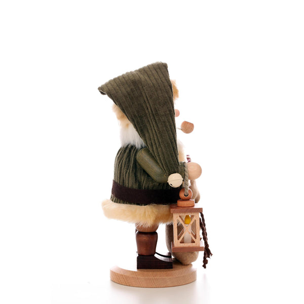 Load image into Gallery viewer, Christian Ulbricht Incense Smoker - Forest Santa in Green - 9.8"H
