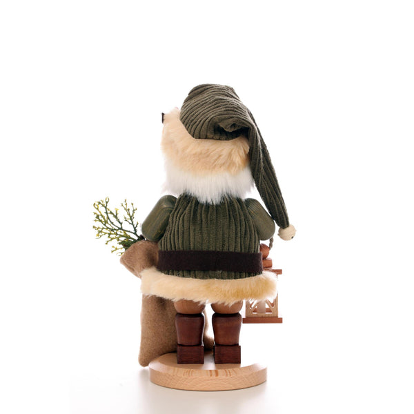 Load image into Gallery viewer, Christian Ulbricht Incense Smoker - Forest Santa in Green - 9.8"H
