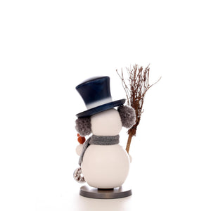 Christian Ulbricht Incense Smoker - Snowman Gray - 9.1"H