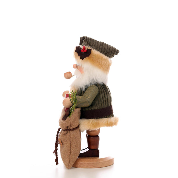 Load image into Gallery viewer, Christian Ulbricht Incense Smoker - Forest Santa in Green - 9.8"H
