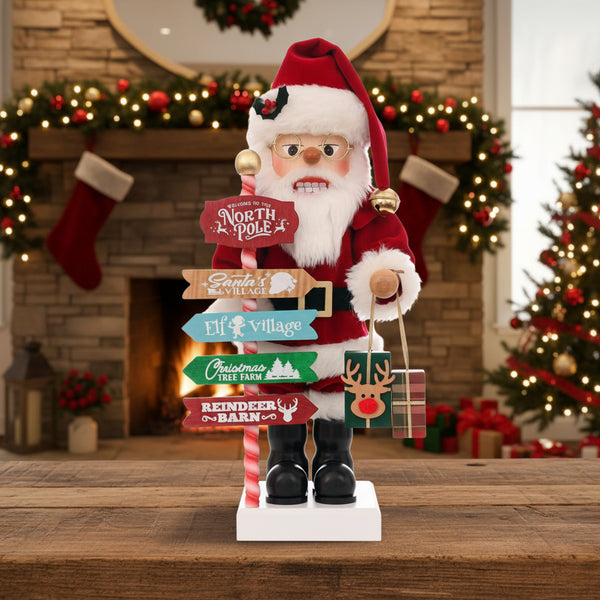 Load image into Gallery viewer, Christian Ulbricht Premium Nutcracker - Northpole Santa - 18.7&quot;H

