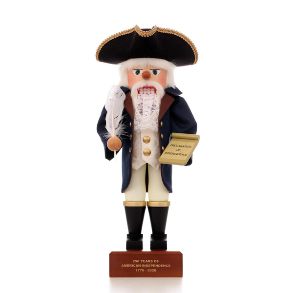 Load image into Gallery viewer, Christian Ulbricht Premium Nutcracker - American Founding Father (LE 1,000) - 18.5"H
