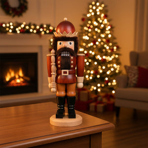 Christian Ulbricht Nutcracker - King (Natural) - 16.7"H