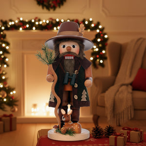 Christian Ulbricht Premium Nutcracker - Woodsman (Natural) - 15.6"H