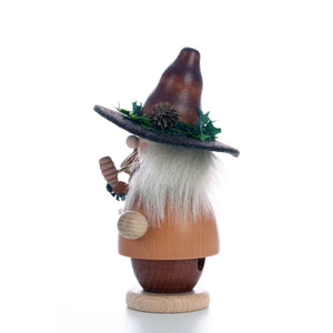 Christian Ulbricht Incense Burner - Smoker - Woodsman with Squirrel (Natural)