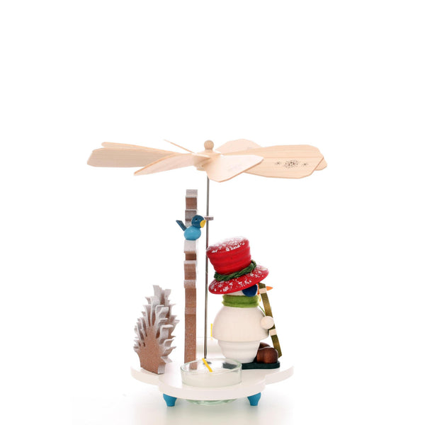 Load image into Gallery viewer, Christian Ulbricht Pyramid - Micro Dwarf Snowman - 7.7"H
