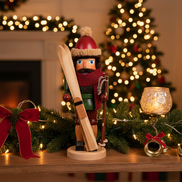 Load image into Gallery viewer, Christian Ulbricht Nutcracker - Skier 17&quot;
