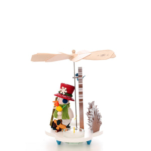 Christian Ulbricht Pyramid - Micro Dwarf Snowman - 7.7"H