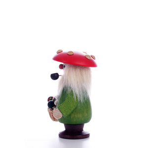 Christian Ulbricht Incense Burner - Smoker - Mushroom Man - 4"H