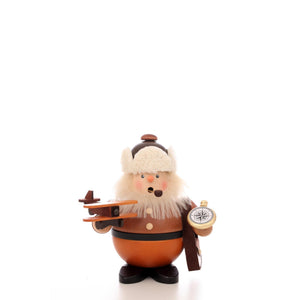 Christian Ulbricht Incense Smoker - Pilot (Natural) - 6.3"H