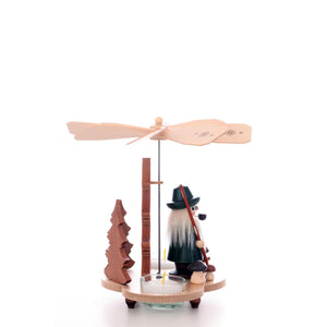 Christian Ulbricht Pyramid - Woodsman Smoker (Natural) - 7.7"H