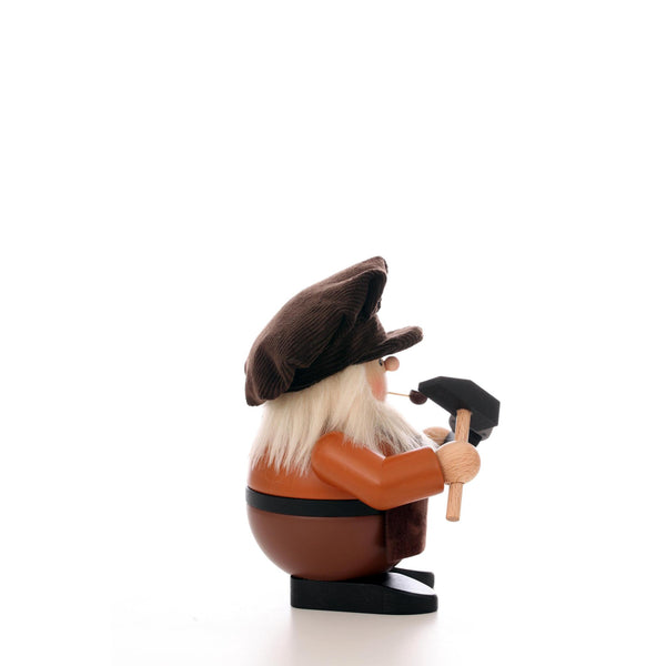 Load image into Gallery viewer, Christian Ulbricht Incense Smoker - Blacksmith (Natural) - 6.3&quot;H
