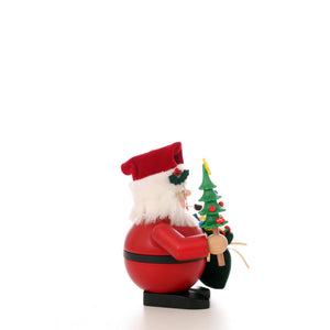 Christian Ulbricht Incense Smoker - Santa Claus in Red - 6.5"H