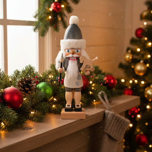 Christian Ulbricht Nutcracker - Grey Santa - 11.75"H