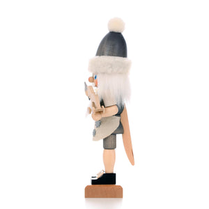 Christian Ulbricht Nutcracker - Grey Santa - 11.75"H