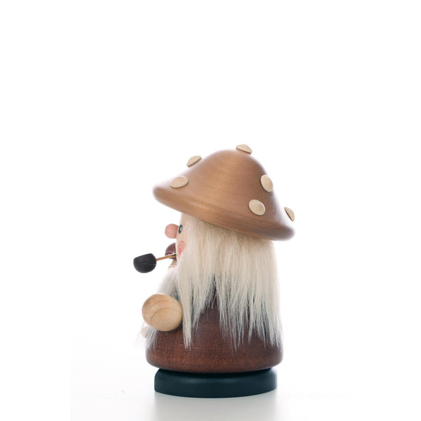 Load image into Gallery viewer, Christian Ulbricht Incense Smoker - Mushroom Man (Natural) - 3.7&quot;H

