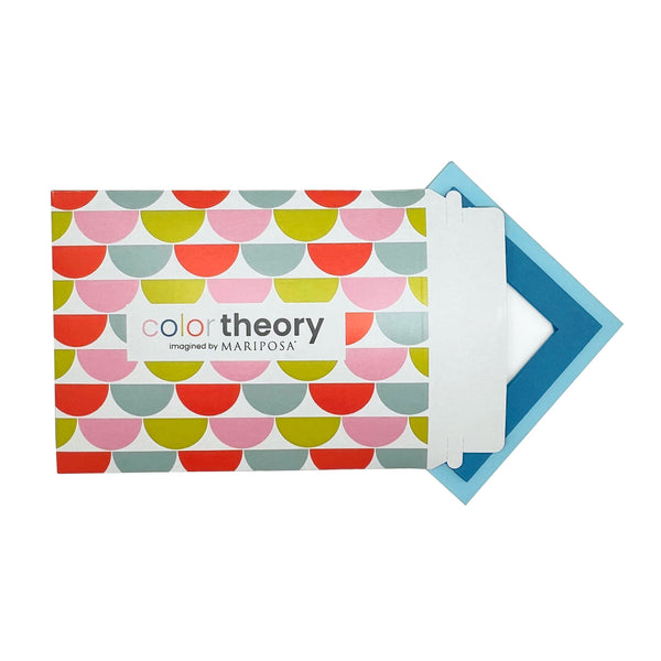 Load image into Gallery viewer, Mariposa Tiered Denim Blue and Periwinkle 4x4 Frame
