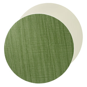 Bodrum Linens Izmir Round Mat - Easy Care Placemats - Set of 4