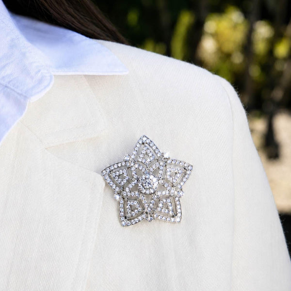 Load image into Gallery viewer, Olivia Riegel Star Brooch
