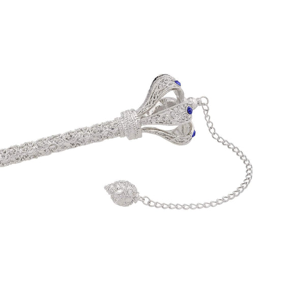 Load image into Gallery viewer, Olivia Riegel Torah Pointer with Sapphire Crystals
