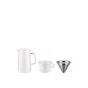 Alessi Slow Coffee, Filter & Jug Set