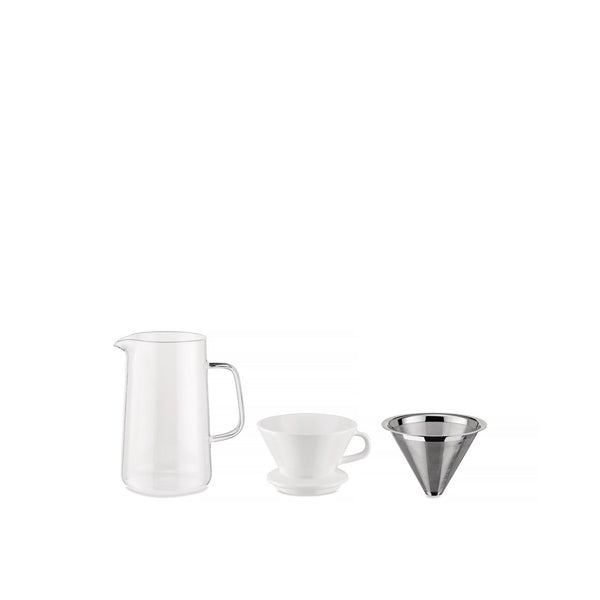 Load image into Gallery viewer, Alessi Slow Coffee, Filter &amp; Jug Set
