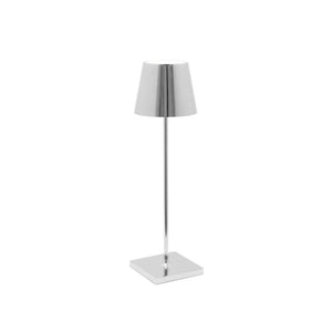 Zafferano Poldina Pro Table Lamp - Glossy Chrome