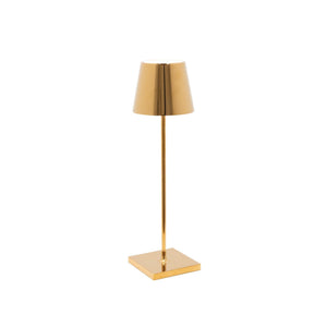 Zafferano Poldina Pro Table Lamp - Glossy Gold