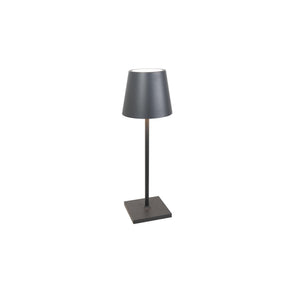 Zafferano Poldina Pro L Desk Lamp - Dark Grey