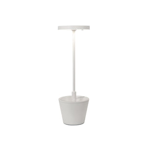 Zafferano Poldina Pro Upside Down Table Lamp - White