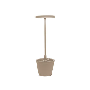 Zafferano Poldina Pro Upside Down Table Lamp - Sand