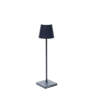 Zafferano Poldina Pro Micro Table Lamp - Steel Blue