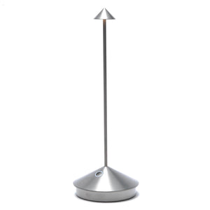 Zafferano Pina Pro Table Lamp - Antique Nickel