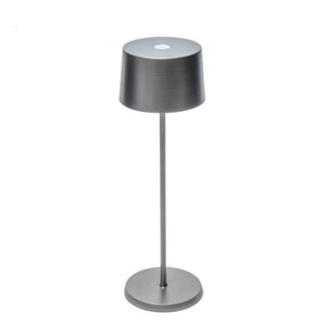 Zafferano Olivia Pro Table Lamp - Antique Nickel