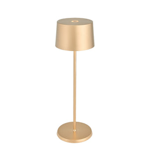 Zafferano Olivia Pro Table Lamp - Satin Brass